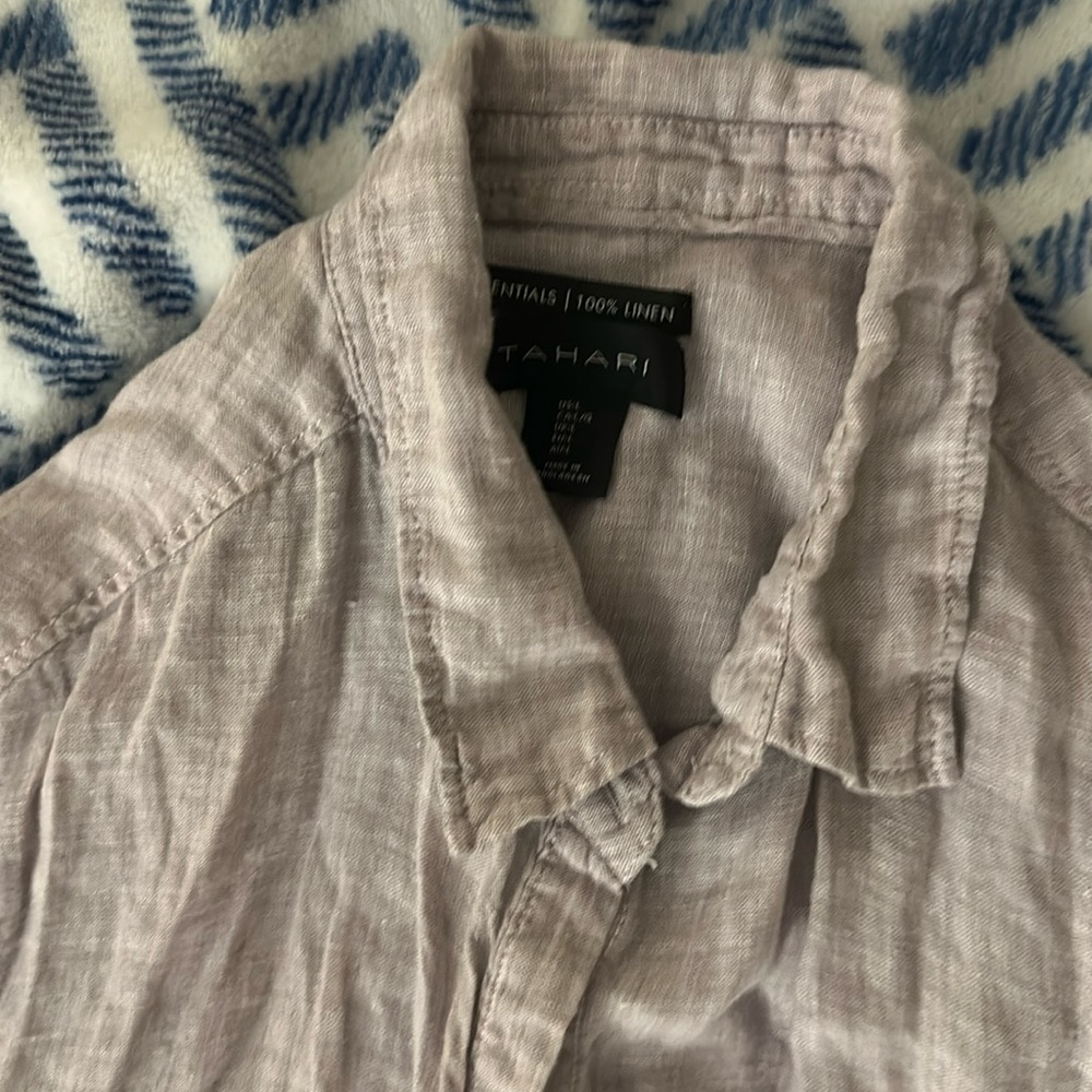 100% linen Tahari